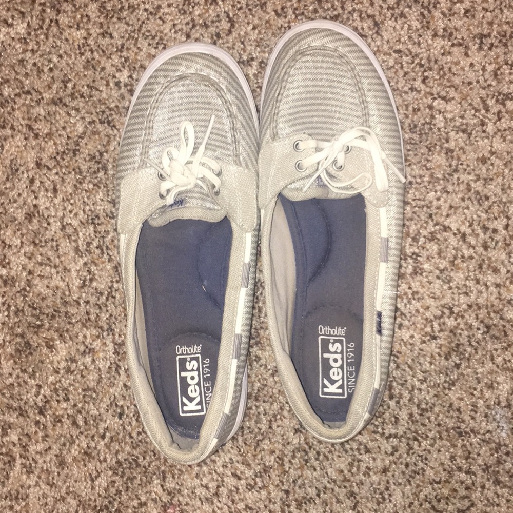 Glitters stripped Keds